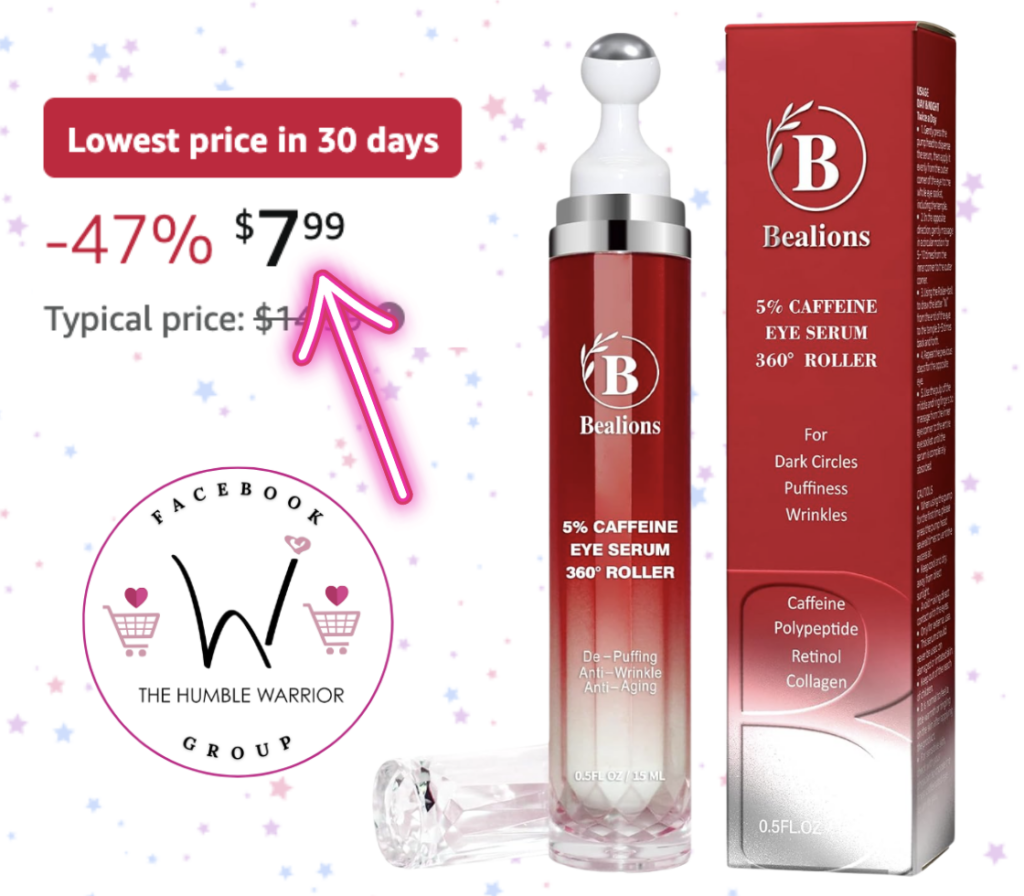 The Caffeine Eye Cream for Dark Circles!